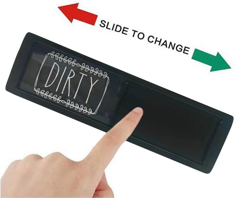 woobles Clean Dirty Dishwasher Magnet Dishwasher Magnet Sign Dishwasher Clean Dirty Sign Dish Washer Reminder Refrigerator Magnet Kitchen Sign Indicator Easy To Read & Changing Signs - Image 2